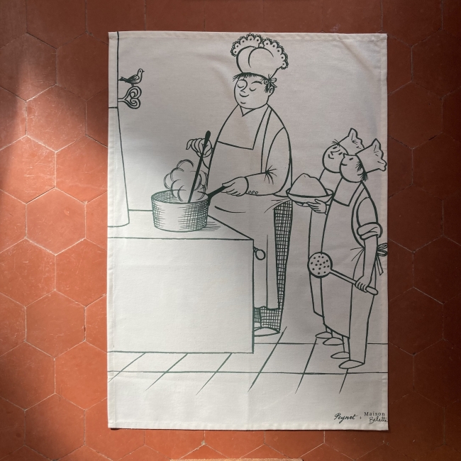 Le chef est amoureux par Peynet 